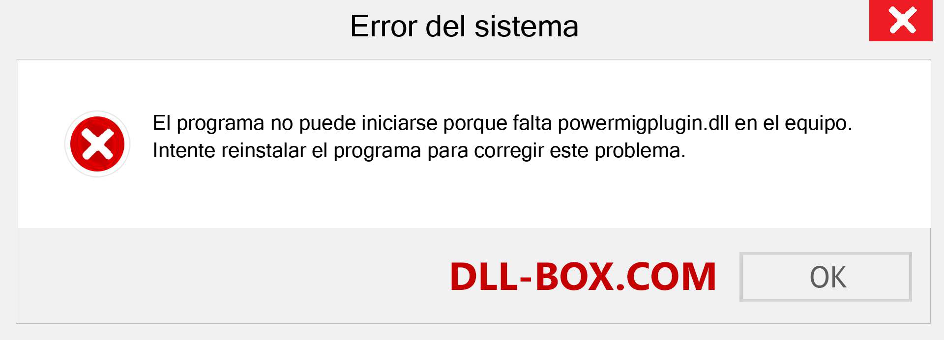 ¿Falta el archivo powermigplugin.dll ?. Descargar para Windows 7, 8, 10 - Corregir powermigplugin dll Missing Error en Windows, fotos, imágenes