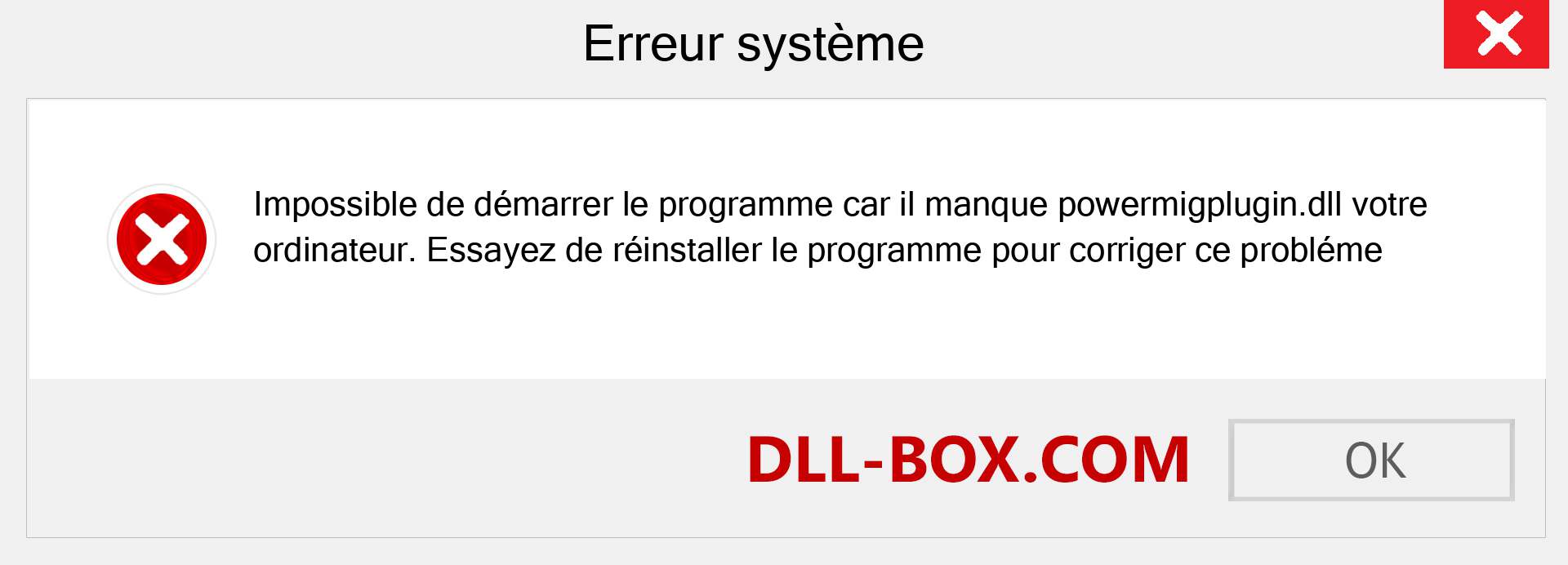 Le fichier powermigplugin.dll est manquant ?. Télécharger pour Windows 7, 8, 10 - Correction de l'erreur manquante powermigplugin dll sur Windows, photos, images